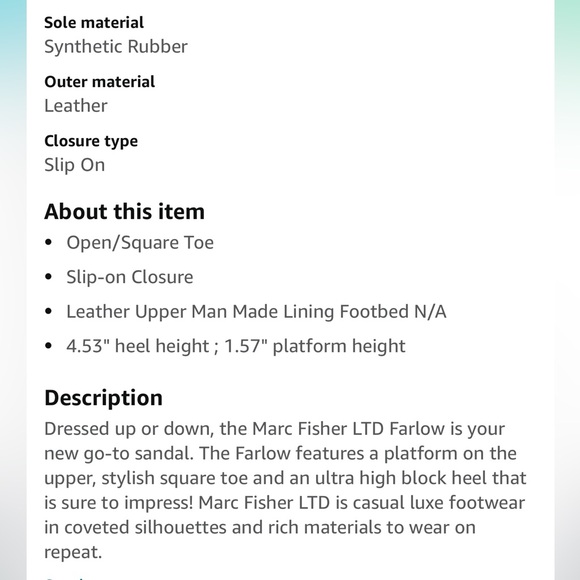 New Marc Fisher Farlow Platform shoes - Picture 12 of 13